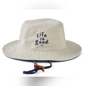 Life is good bucket hat unisex adult OS Nwt